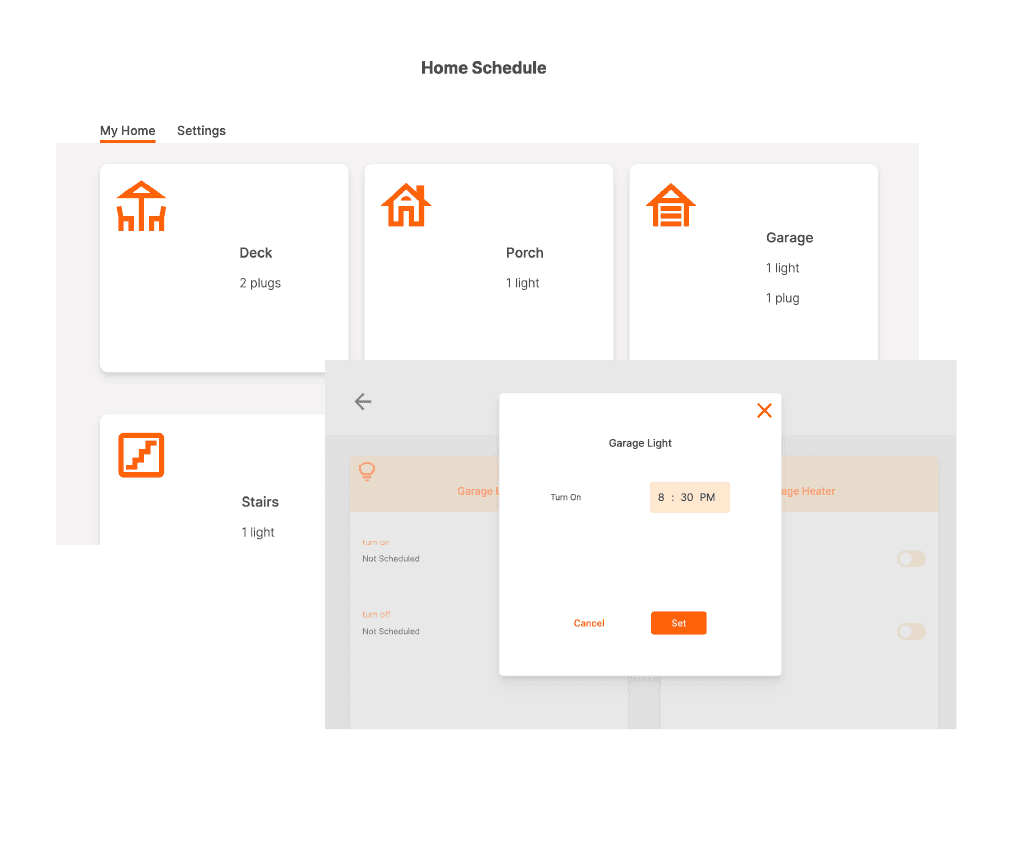 Smart Home Schedule